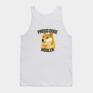 Proud Doge Hodler Tank Top